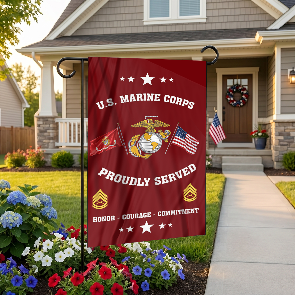 Patriot Yard Marine Corps Flag