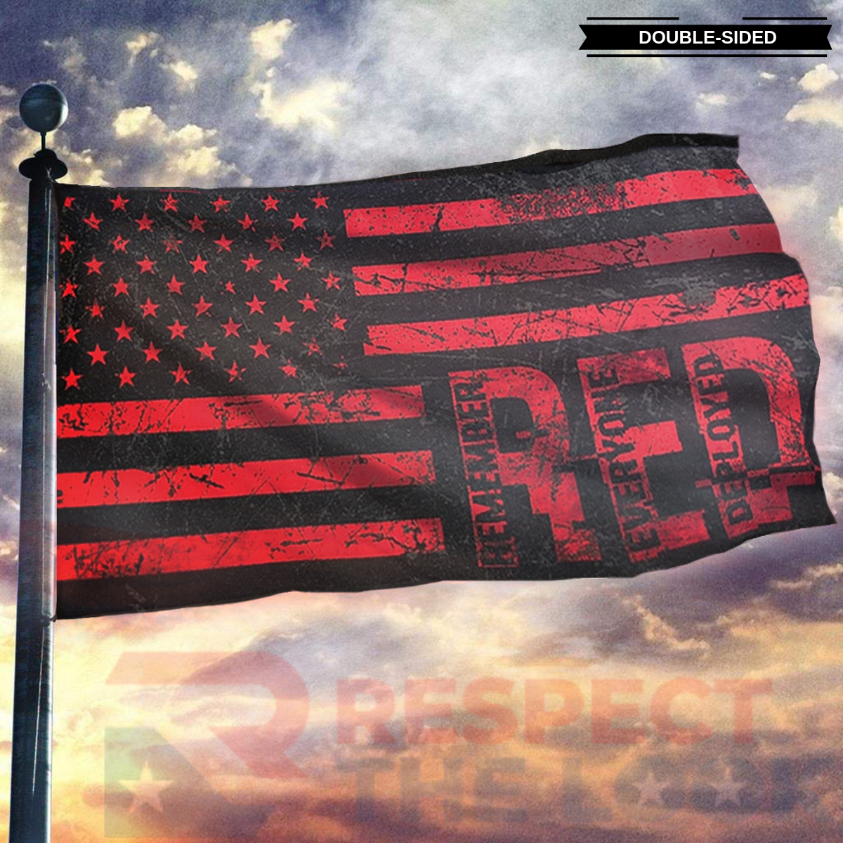 Remember Everyone Deployed Tribute Flag