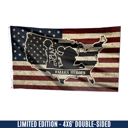 Fallen Heroes Tribute Flag