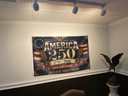 America Strong 250-Year Celebration Flag
