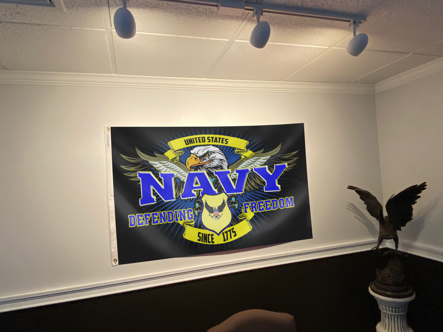 Freedom Navy Tribute Pride Flag