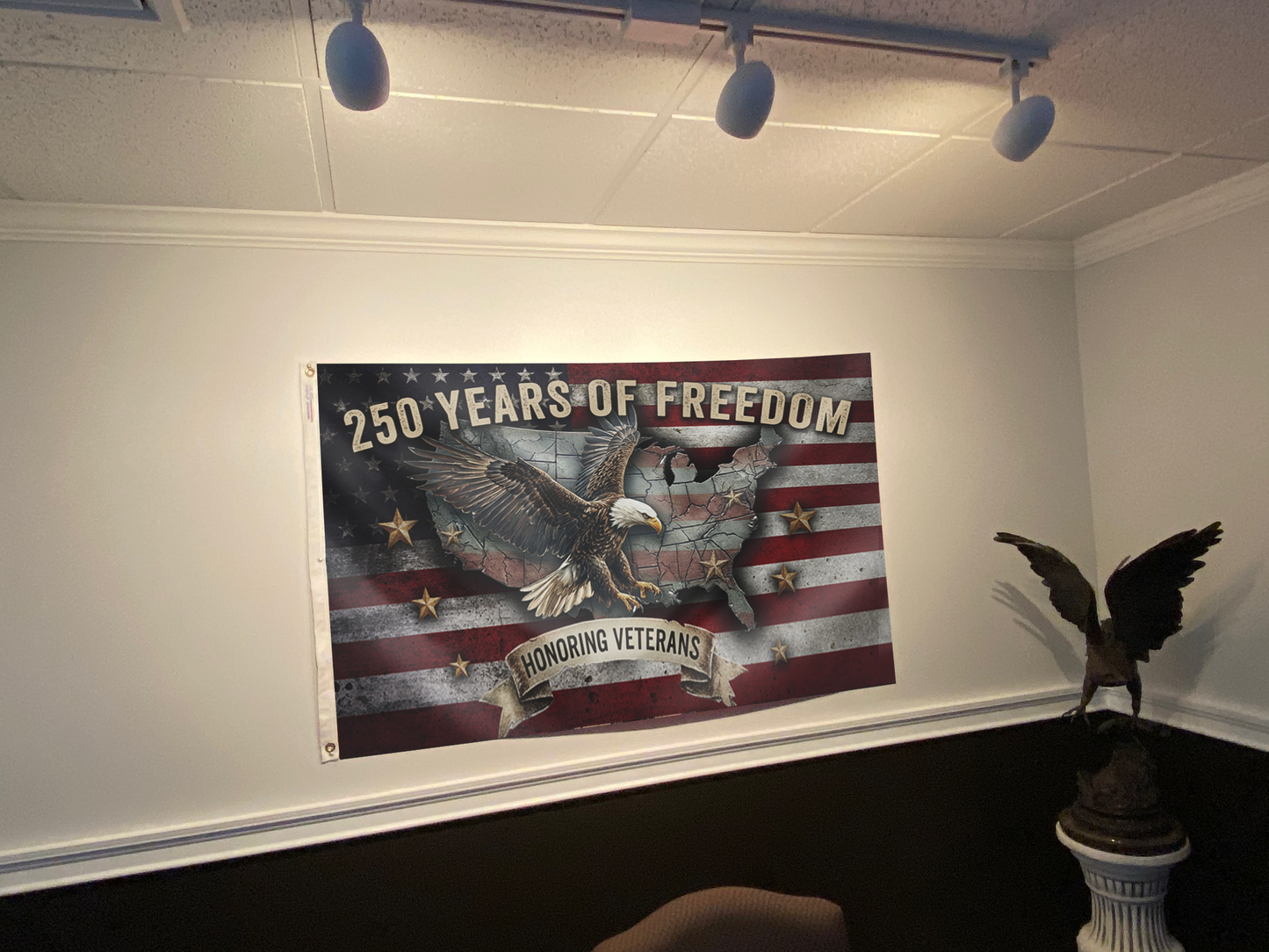 250 Years Sacrifice Freedom Flag