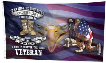Veteran Honor Flag Wall Banner