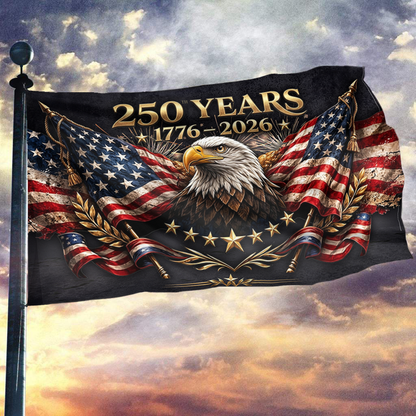 Eagle Rises 250th Celebration Flag