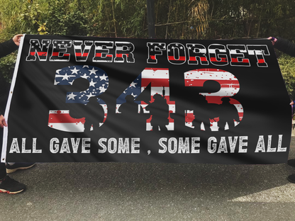 Never Forget Memorial Flag