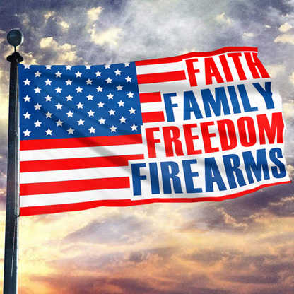 Four Freedoms Patriotic Flag Classic
