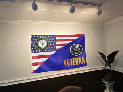 Seabees Veteran Pride Outdoor Flag