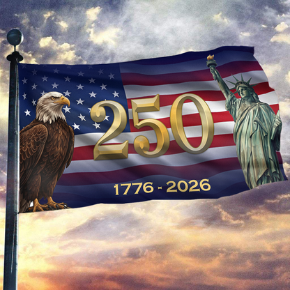 Heritage Eagle Celebration Flag