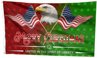 Bold Patriotic Outdoor Flag Banner
