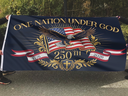 One Nation 250th Celebration Flag