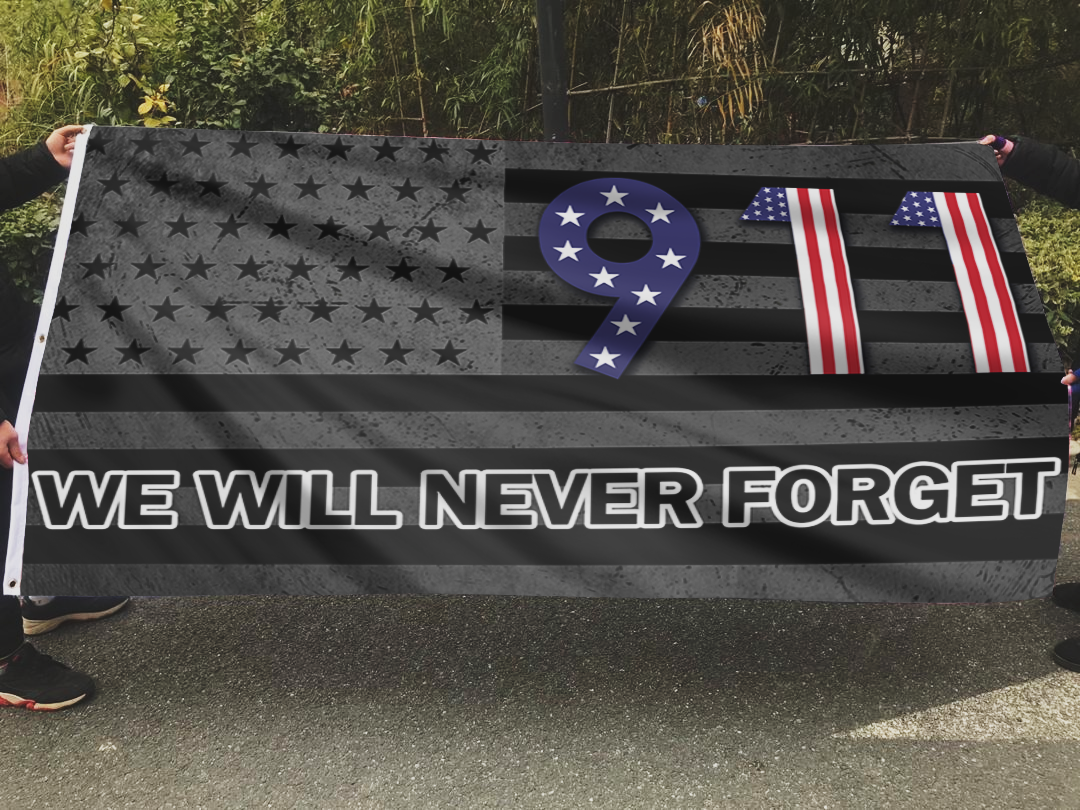 We Will Never Forget Flag