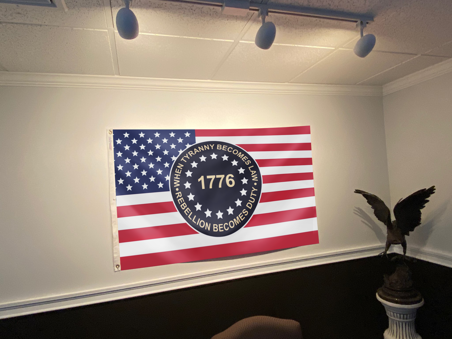 When Tyranny Becomes Law Protest Flag