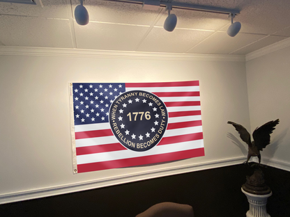 When Tyranny Becomes Law Protest Flag