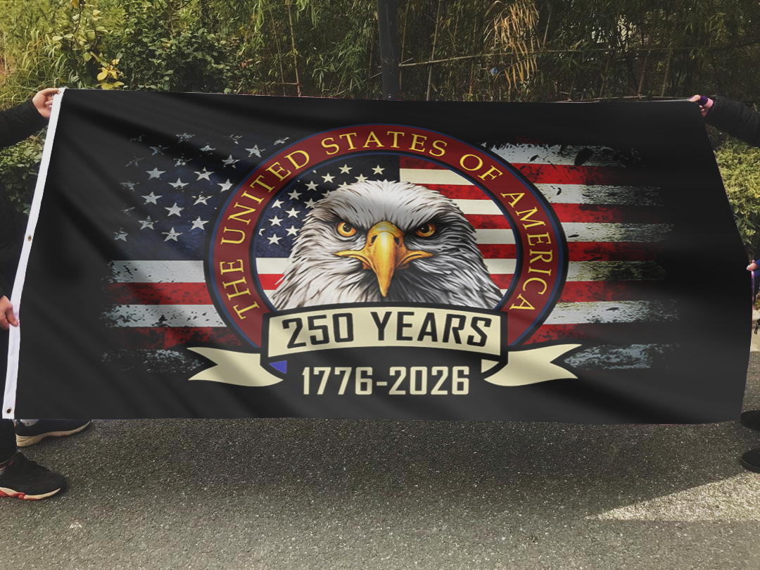 250 Years Freedom Celebration Flag
