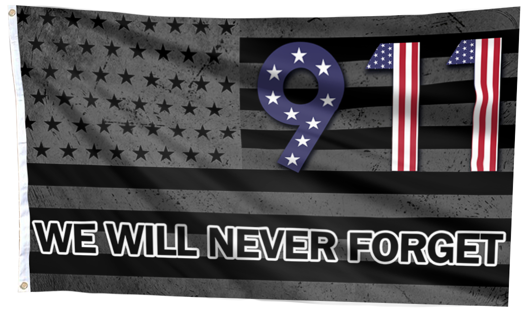 We Will Never Forget Flag