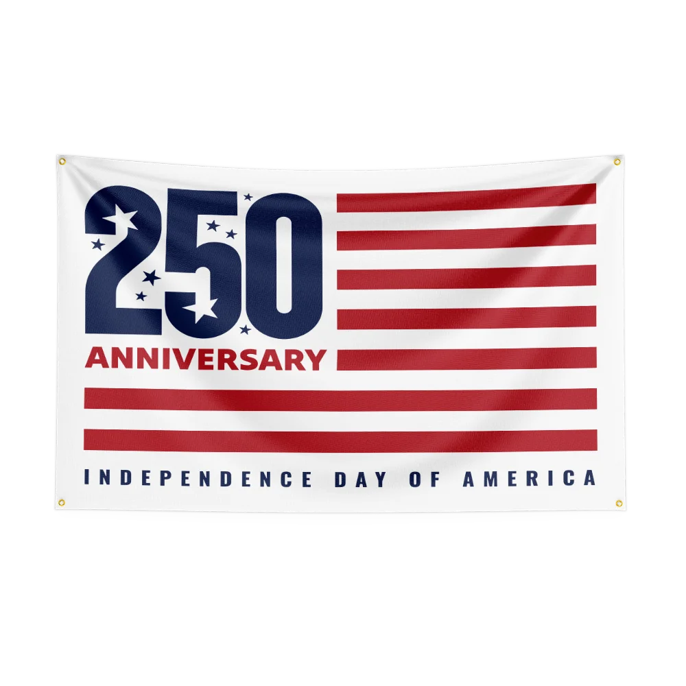 Patriotic 250th Anniversary Celebration Outdoor Flag