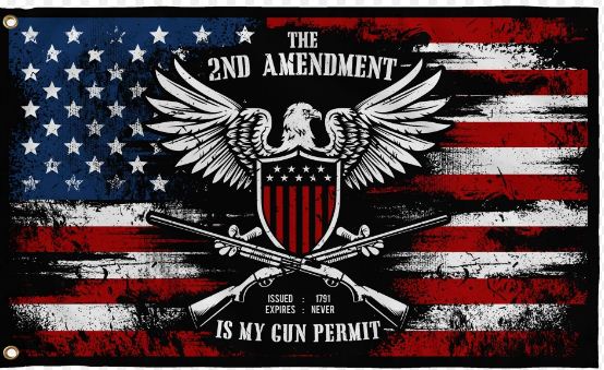 Durable Proud 2nd Amendment Flag