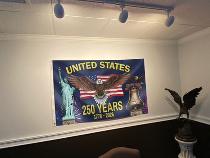 Liberty Eagle Outdoor House Flag