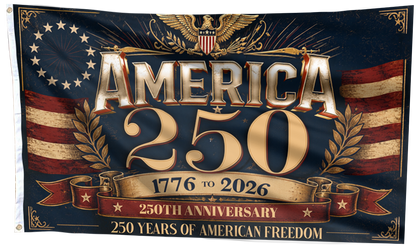 America Strong 250-Year Celebration Flag