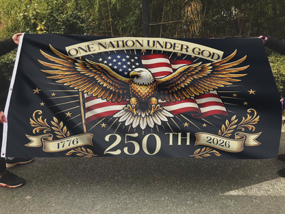 One Nation Eagle Patriotic Flag