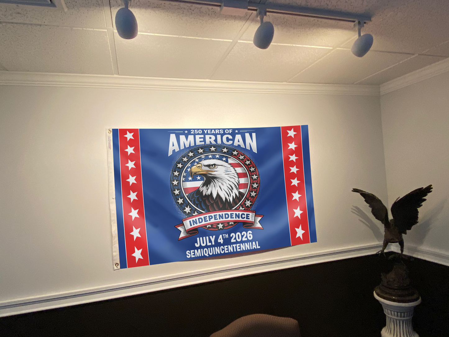 Independence Eagle Flag