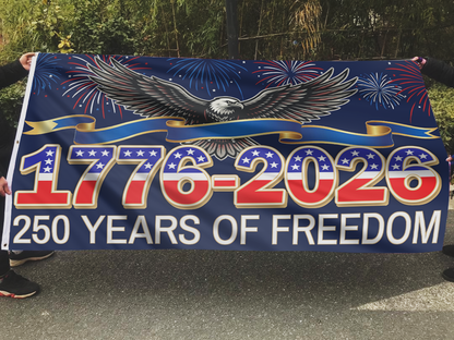 Freedom Eagle Celebration Flag