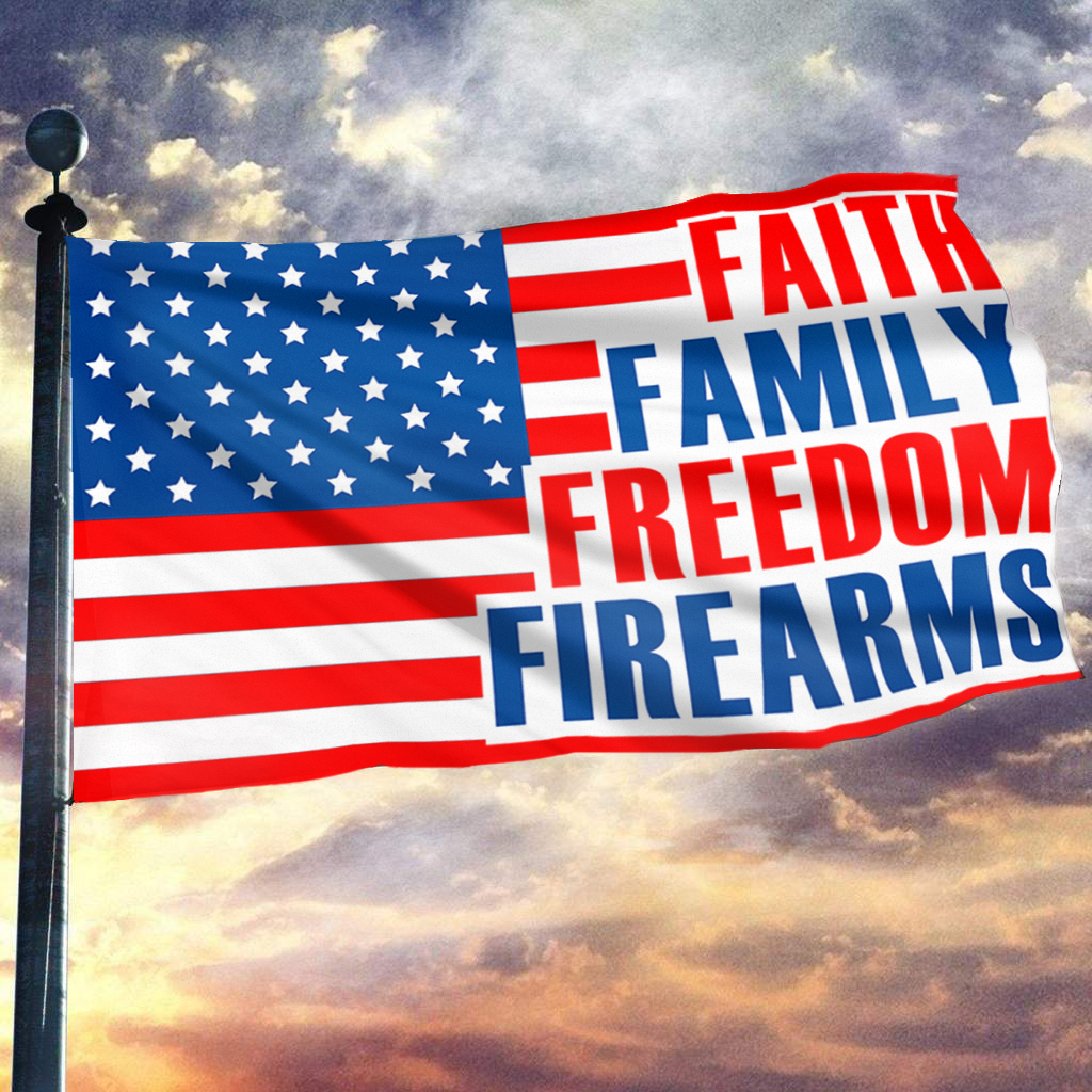 Four Freedoms Patriotic Flag Classic