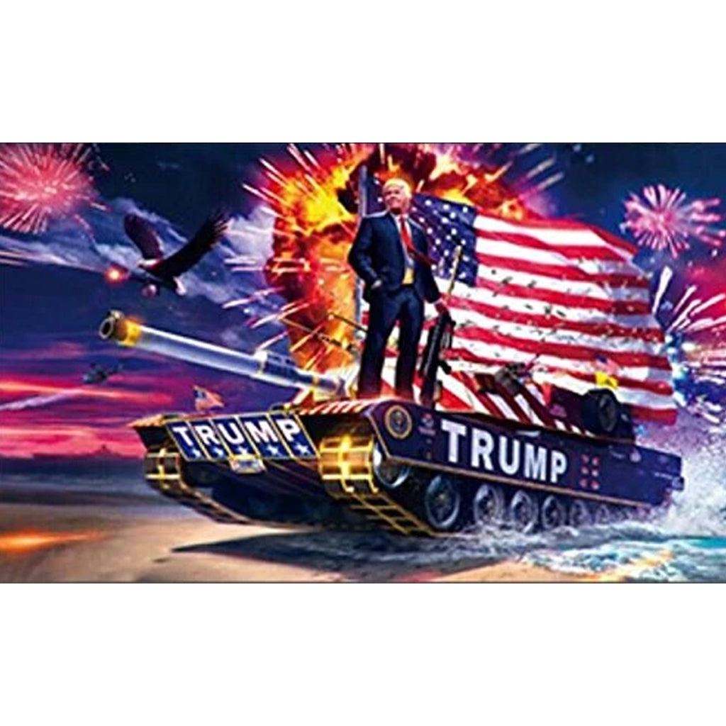 Patriot Rally Rare Tank Flag