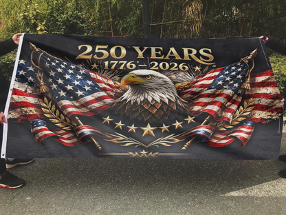 Eagle Rises 250th Celebration Flag