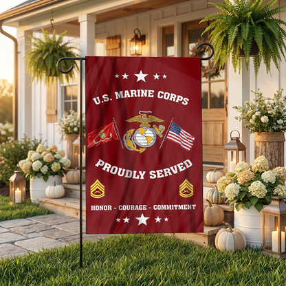 Patriot Yard Marine Corps Flag