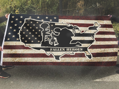 Fallen Heroes Tribute Flag