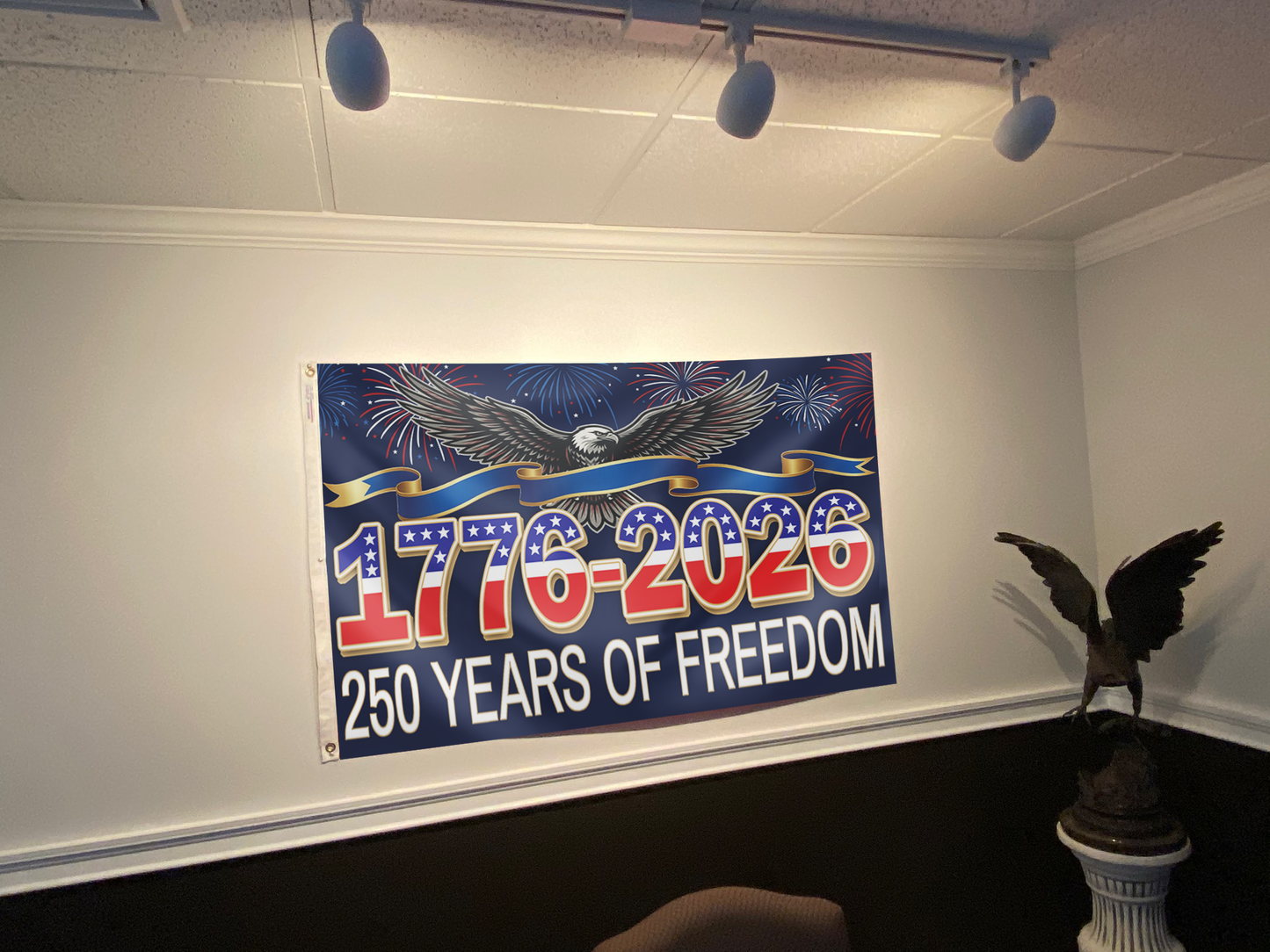 Freedom Eagle Celebration Flag