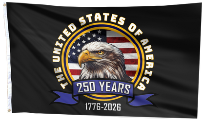 American Patriotic Eagle Celebration Flag