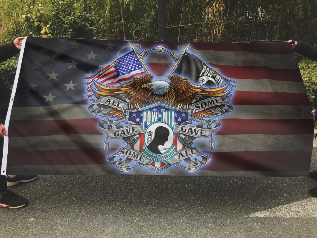 Never Forgotten POWMIA Honor Flag