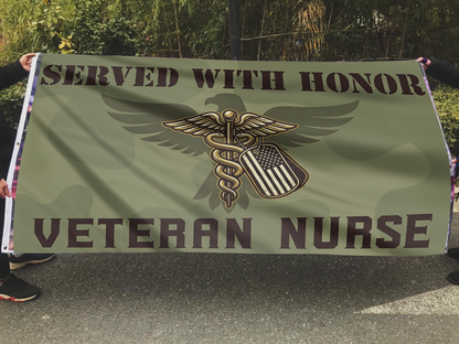 Proud Served With Honor Flag