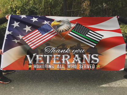 Freedom Defenders Tribute Outdoor Flag