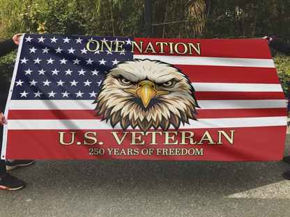 One Nation Veteran Pride Flag