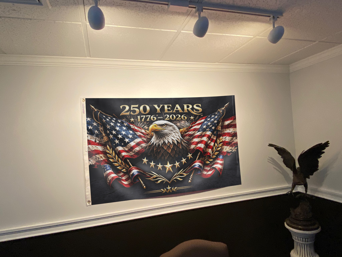 Eagle Rises 250th Celebration Flag