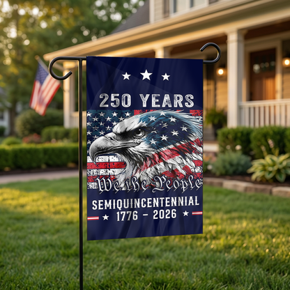 Patriotic Heritage Semi-Quincentennial Yard Flag