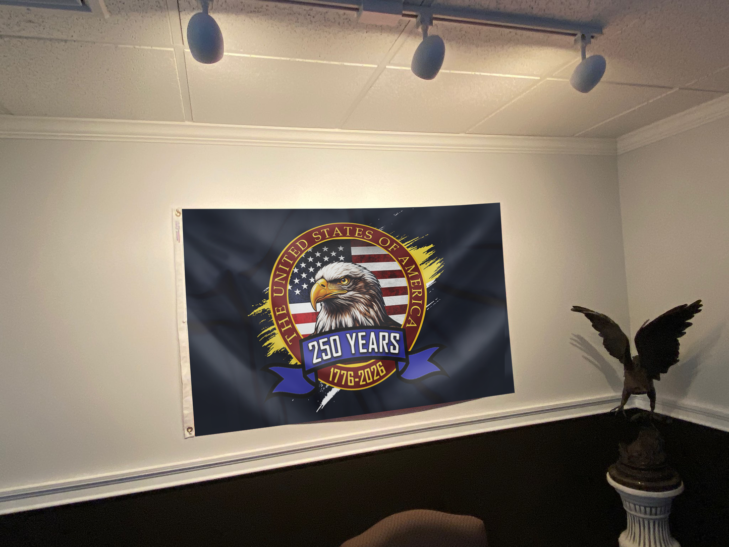 Eagle USA 250-Year Patriotic Flag