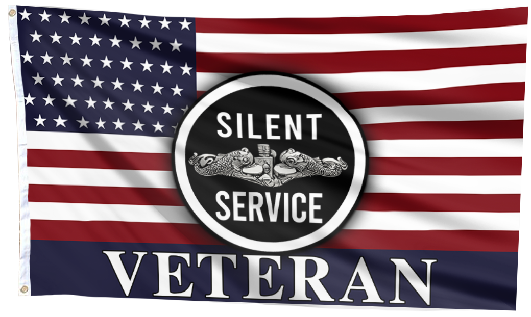 Silent Service Veteran Tribute Flag