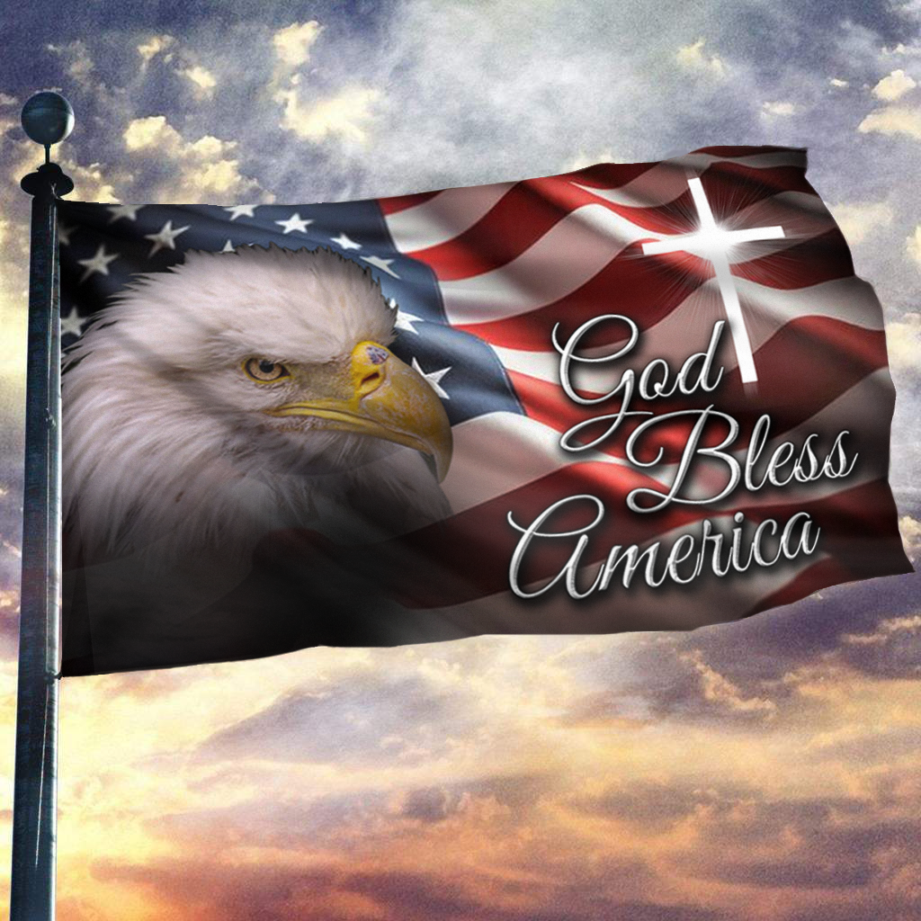 Patriot Eagle Pride Outdoor Flag