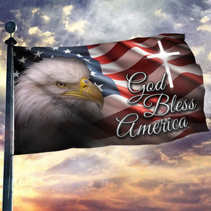 Patriot Eagle Pride Outdoor Flag