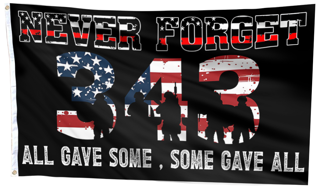 Never Forget Memorial Flag