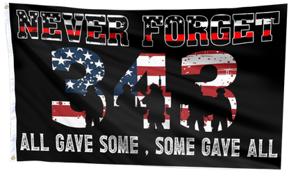 Never Forget Memorial Flag