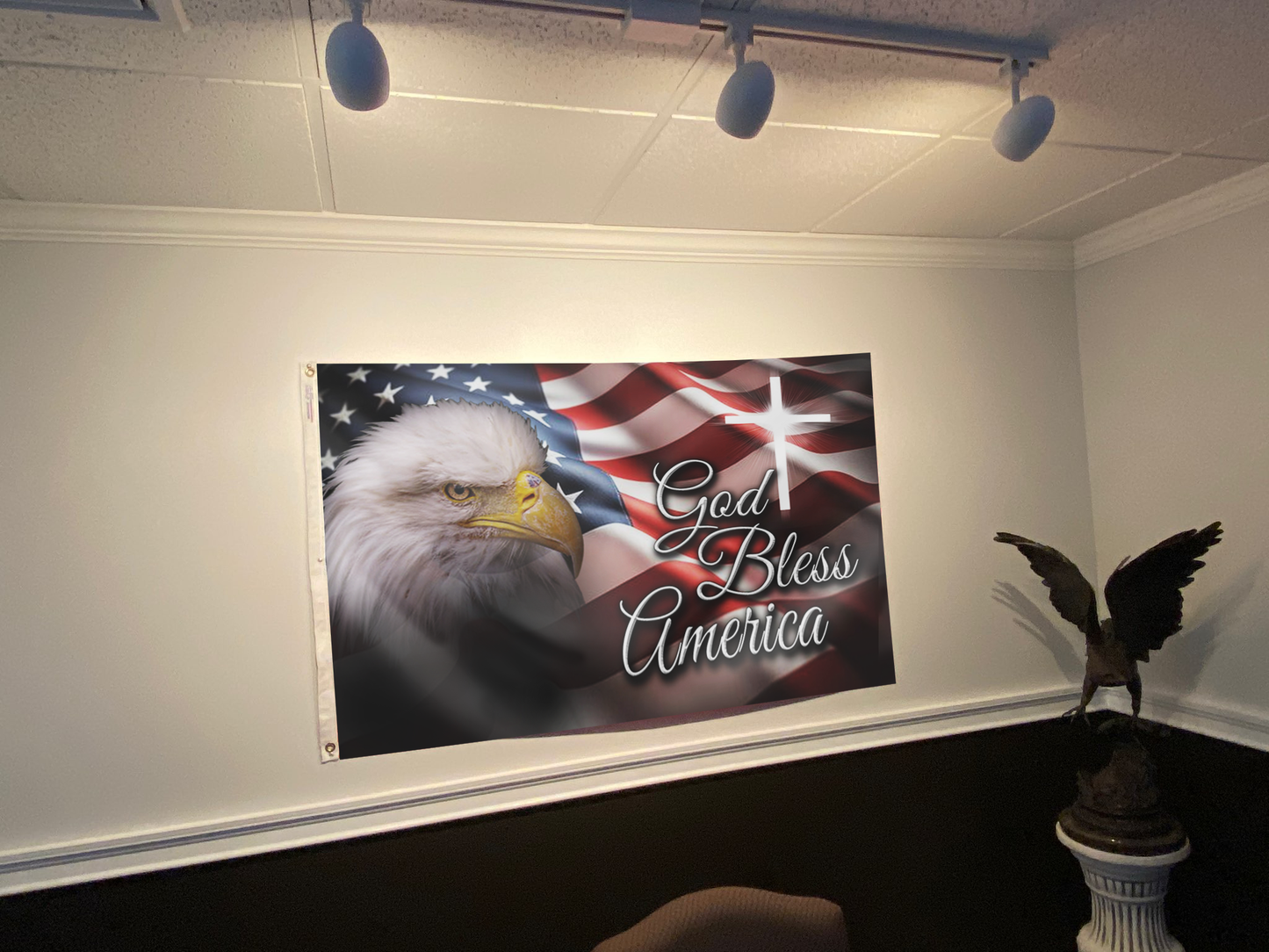 Patriot Eagle Pride Outdoor Flag