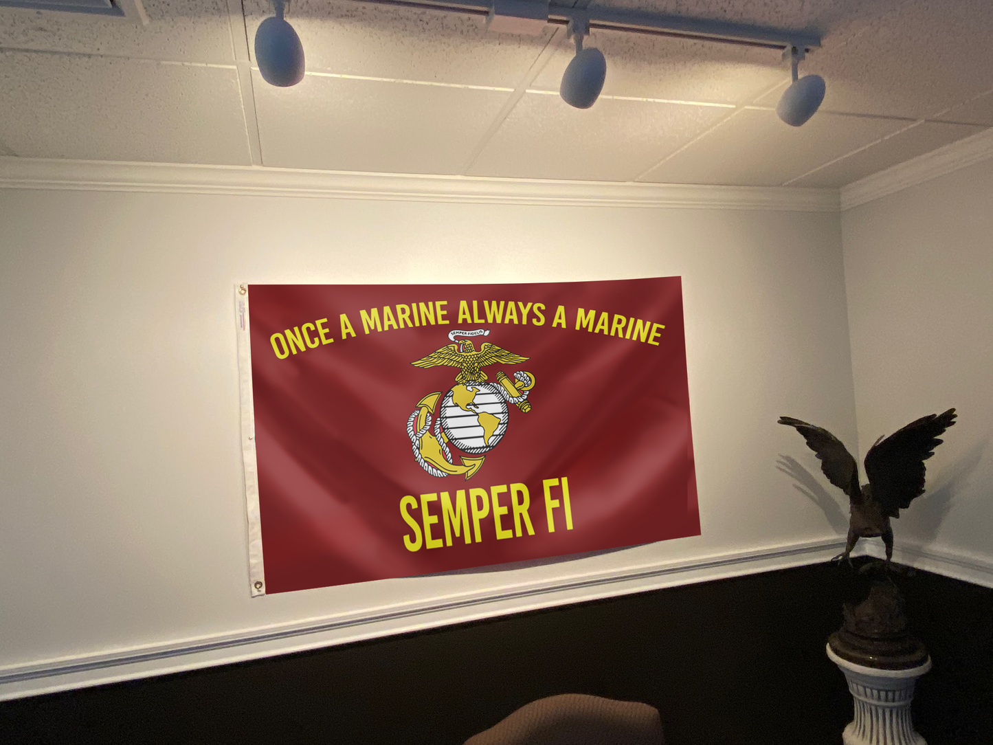 Semper Fi Pride Marine Flag