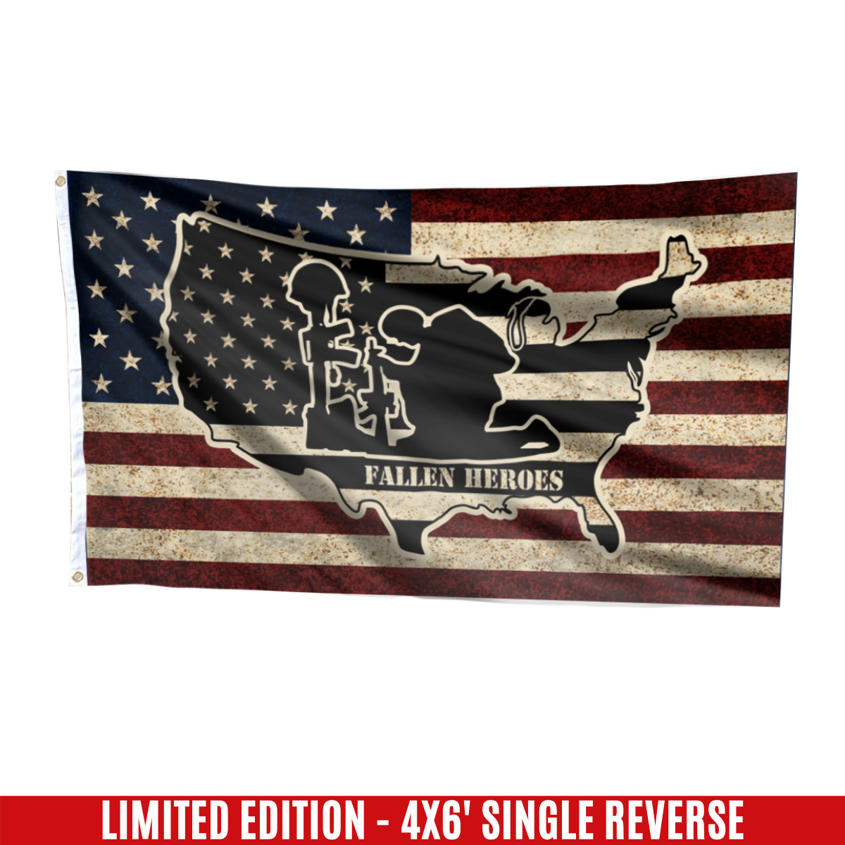 Fallen Heroes Tribute Flag