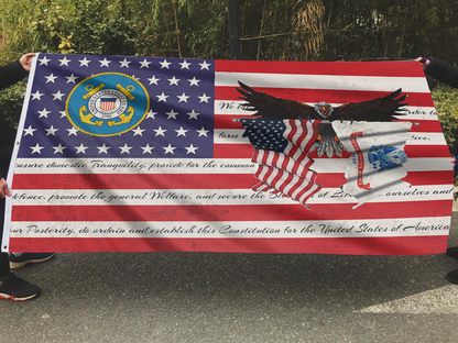 Coast Guard Heritage Outdoor Flag