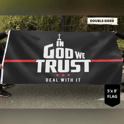 In God We Trust Patriot Flag
